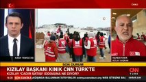 Kızılay Başkanı Kınık CNN TÜRK’te: 2 bin 50 çadırı Ahbap’a maliyet fiyatına teslim ettik