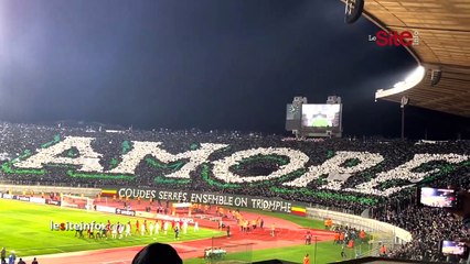 فكرة وإبداع استثنائي.. 4 تيفوهات من جماهير الرجاء تثير الإعجاب في لقاء حوريا كوناري