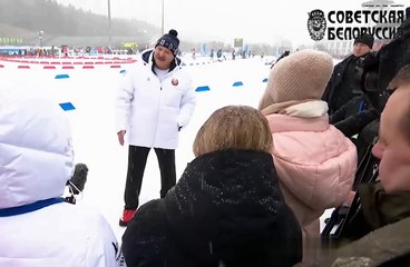 Лукашенко – о Масленице и блинах; "Много не ешьте, ибо будете такими как я" 2023.02.25.