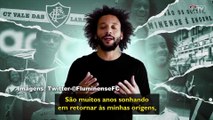 Marcelo fala direto com você torcedor do Fluminense