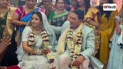 BJD MLA Dibya Shankar Mishra ties knot