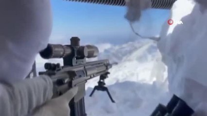 Kahraman Mehmetçik zor şartlarda terörle mücadeleyi sürdürüyor