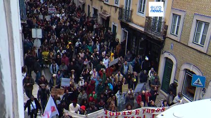 Portugal : des milliers de personnes manifestent contre la flambée des prix