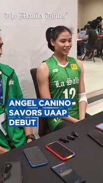 WATCH: Angel Canino savors UAAP debut