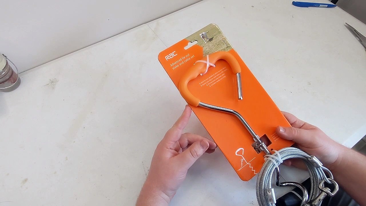 RAC/Halfords Advanced Tie out set Unboxing and Review.