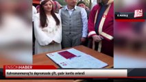 Kahramanmaraş'ta depremzede çift, çadır kentte evlendi