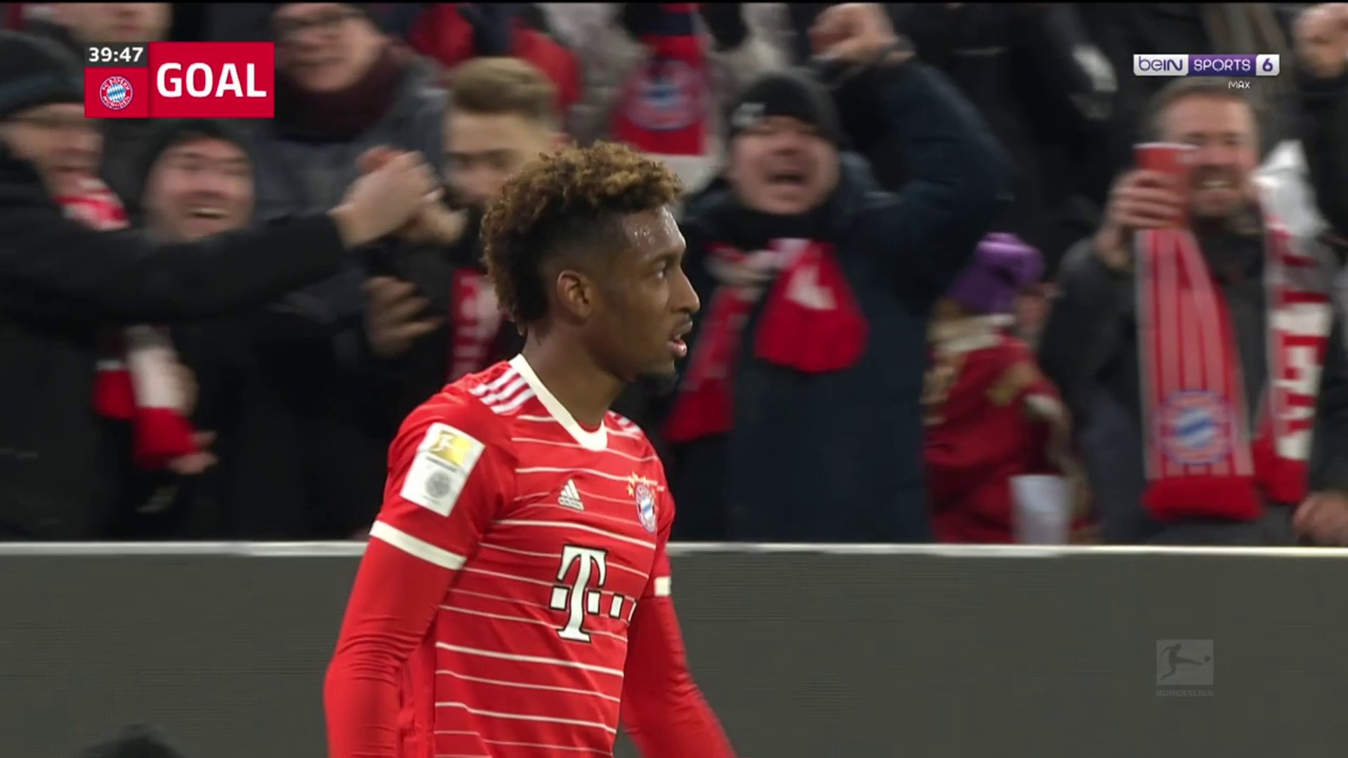 Bundesliga : Petit festival de Kingsley Coman qui permet au bayern de faire le break !