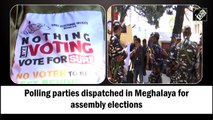 Polling parties dispatched in Meghalaya for assembly elections