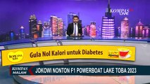 Ditemani Ibu Iriana, Presiden Jokowi Nonton Powerboat Lake Toba 2023