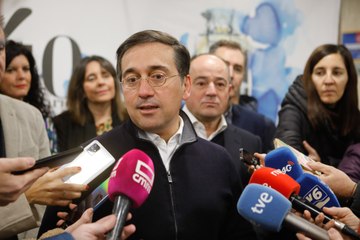 Albares: "No voy a parar de hacer gestiones hasta que Santiago sea también liberado"