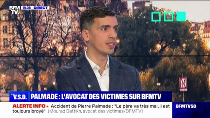 Accident de voiture de Pierre Palmade: "L'enfant était attaché, et même bien attaché", affirme Mourad Battikh, avocat de la famille des victimes