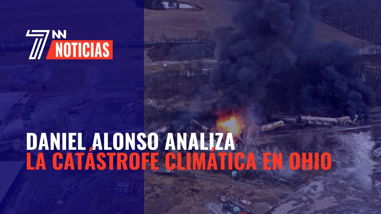 Entrevistamos a Daniel Alonso, investigador independiente de la catástrofe climática en Ohio, Estados Unidos