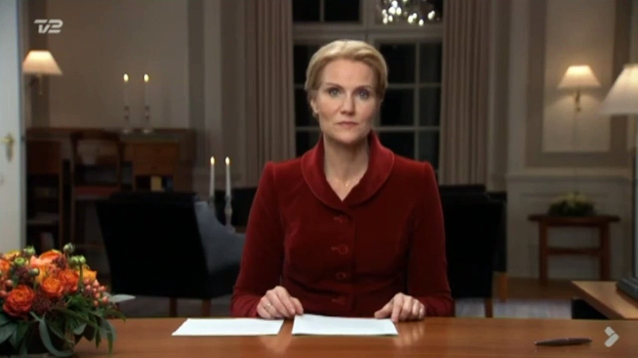 Statsminister Helle Thorning Schmidt - Nytårstale i 2014 på TV2 Danmark