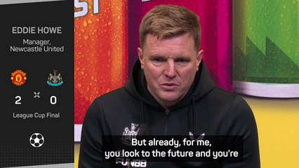 ‘Newcastle will be back' - Howe's rallying cry to fans after cup final defeat
