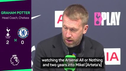 ‘Arteta’s first two years were a disaster’ - Potter confident of Chelsea turn-around
