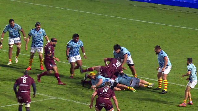 TOP 14 - Essai de Santiago CORDERO 2 (UBB) - Union Bordeaux-Bègles - USA Perpignan - Saison 2022:2023