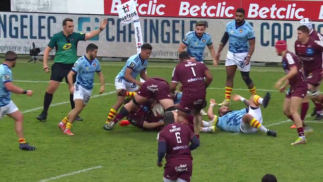 TOP 14 - Essai de Santiago CORDERO (UBB) - Union Bordeaux-Bègles - USA Perpignan - Saison 2022:2023