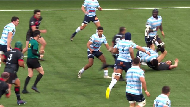 TOP 14 - Essai de Josua TUISOVA (LOU) - LOU Rugby - Racing 92 - Saison 2022:2023