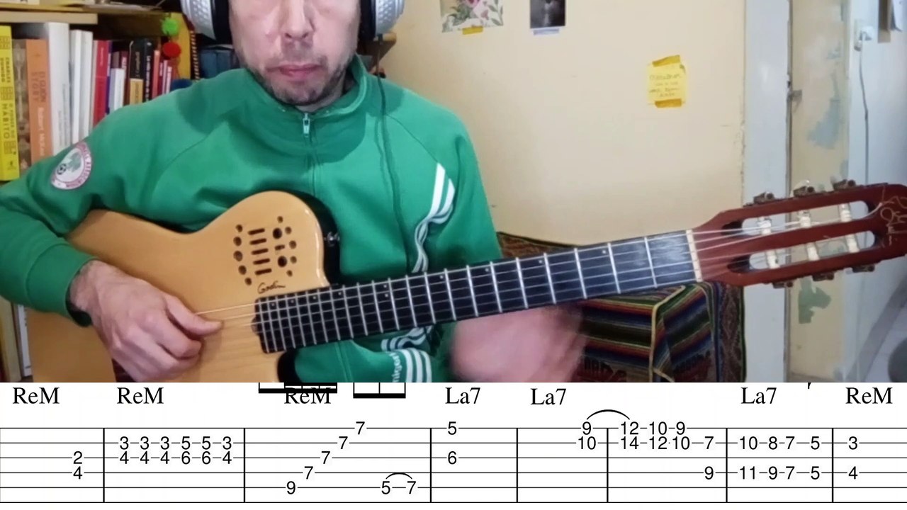 Los Inundados - Los Fronterizos - Ariel Ramirez - Eduardo Falu. Tutorial con tablatura para guitarra.