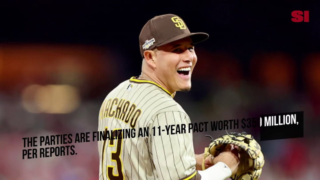 Padres, Manny Machado Finalizing 11-Year Contract Extension, per Report