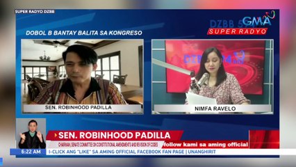 Constituent Assembly, isinusulong ni Sen. Padilla para sa pag-amyenda sa konstitusyon | UB