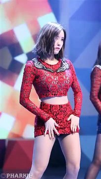 Hot Korean girlbands!][직캠_Fancam] 141229 티아라(T-ara) (효민) 넘버나인(No.9) @ 코엑스 SAF