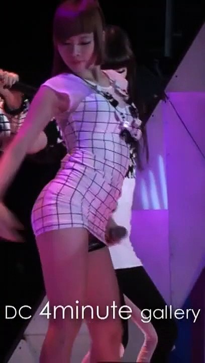 090918 Hyun Ah 4Minute Muzik Fancam