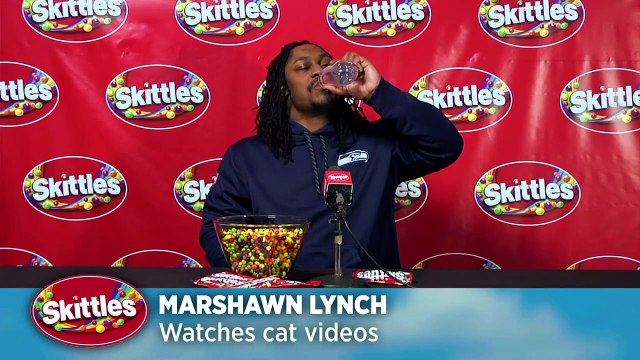 Skittles Marshawn Lynch Press Conference