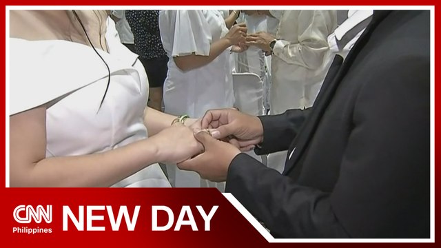 50 couples attend mass wedding in Pasay City