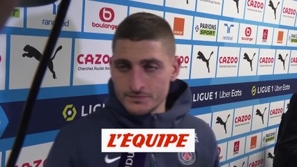 Verratti : « On mérite cette victoire » - Foot - L1 - PSG