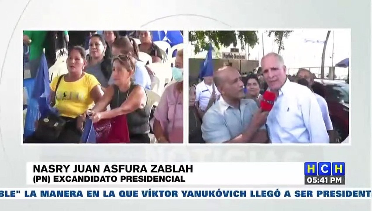 Nasry Asfura: "La presidenta Xiomara Castro tiene mucho trabajo por delante, siempre pensando en Honduras"