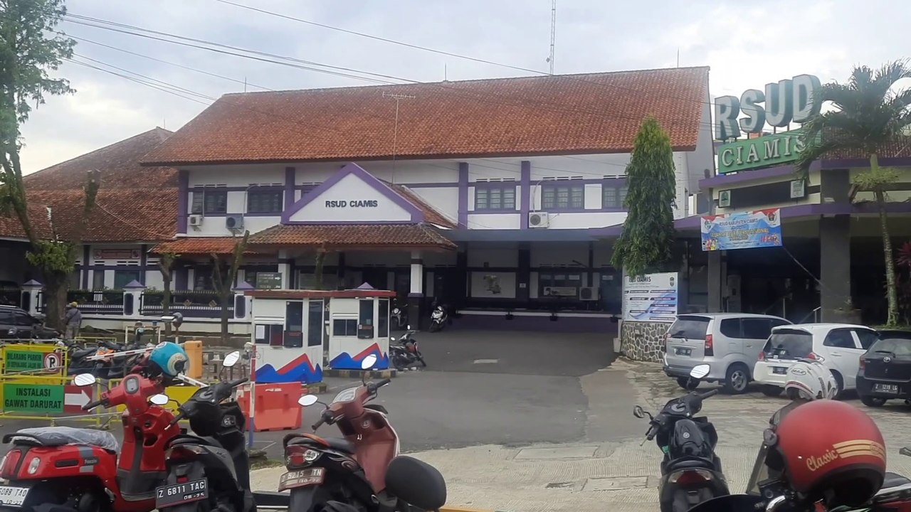 Suasana Pagi Depan Rsud Kabupaten Ciamis