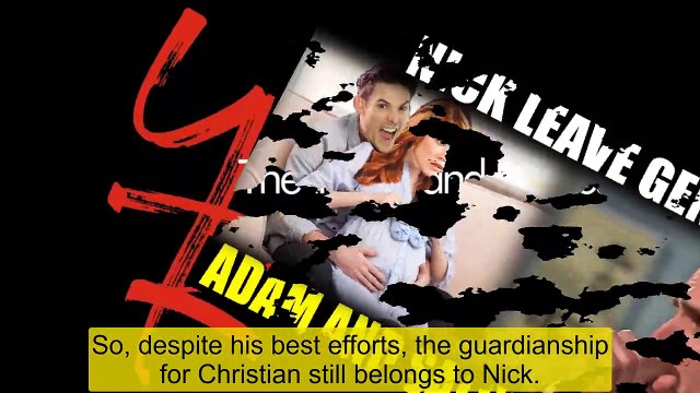 The Young And The Restless Spoilers Nick is leaving Genoa - will Adam and Sally