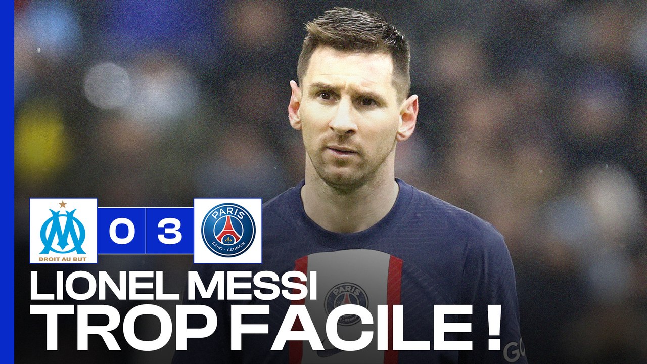 Lionel Messi a marché sur l'Olympique de Marseille !