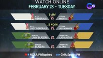 NCAA Season 98 Women's Volleyball: The battle for the crown heats up!