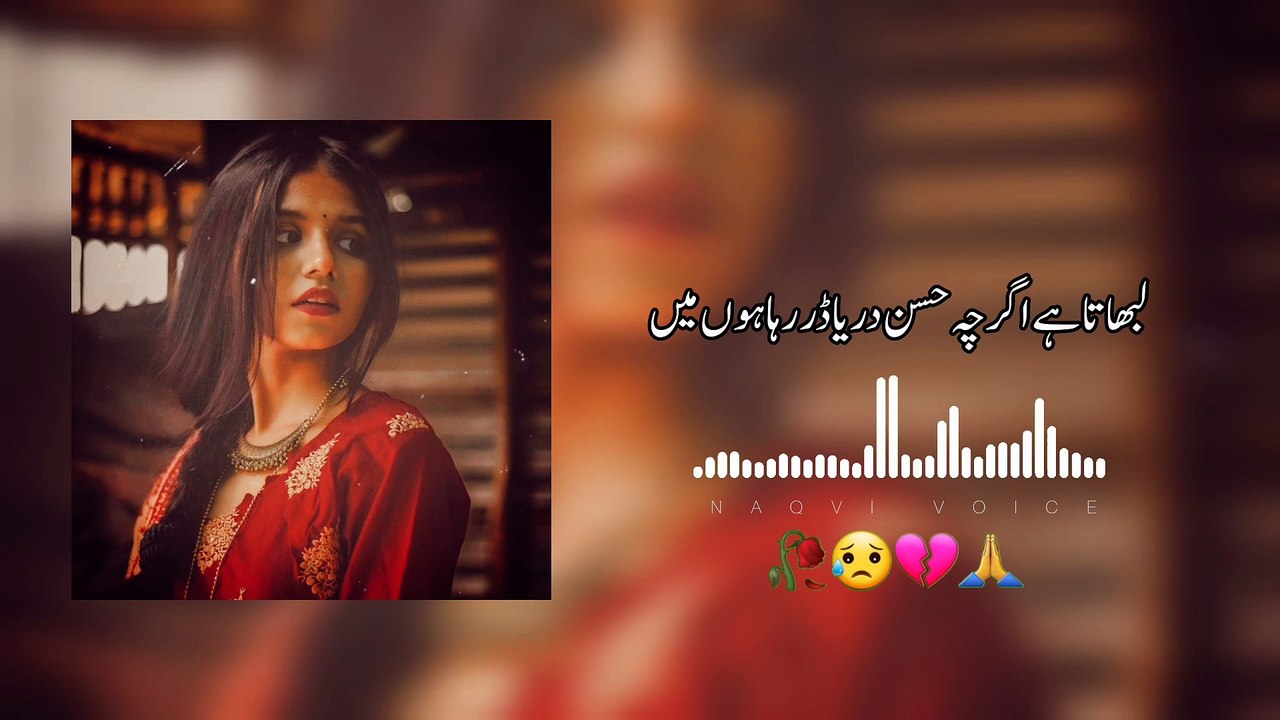 Lubhata Hai Agarche Husn-e-Dariya Dar Raha Hun Main | लुभाता है अगरचे हुस्न-ए-दरिया डर रहा हूँ मैं | Naqvi Voice