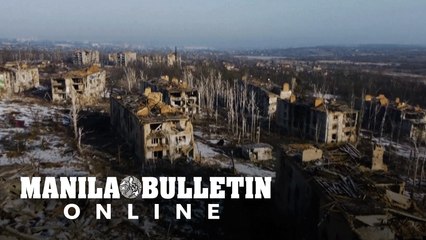 Ukraine: drone images show scale of destruction in Bakhmut