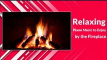 Cozy Piano Melodies for a Peaceful Night by the Fireplace