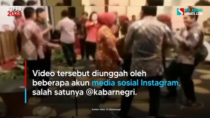 Warganya kena musibah Banjir, Bupati Grobogan malah Asyik Berjoget di Hotel