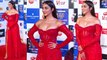 Zee Cine Awards 2023:Kiara Advani Off-Shoulder Red Gown में लगी परी,Fans ने कहा Reception से अच्छा