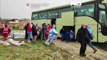 شاهد: مصرع عشرات المهاجرين إثر غرق مركب قبالة سواحل إيطاليا