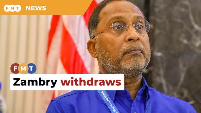Zambry withdraws from Umno VP race