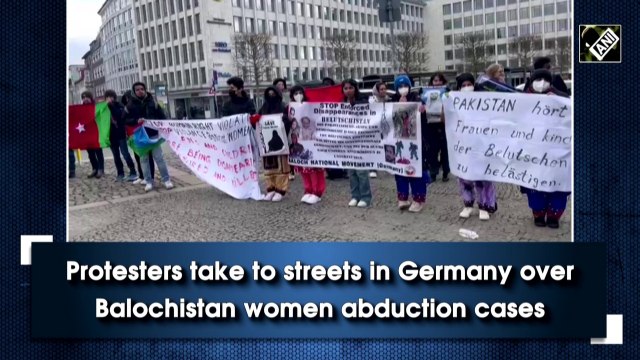 Protesters take to streets in Germany over Balochistan women abduction cases