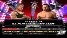 WWE SmackDown vs Raw 2011 Mr. McMahon vs Matt Hardy