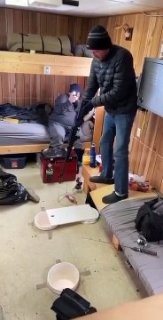 Ice Fishing Shack Shenanigans