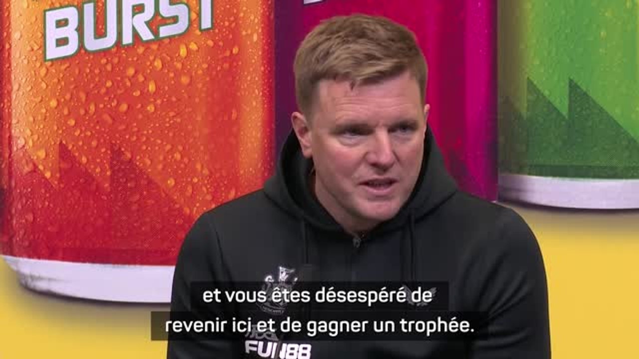 Carabao Cup - Howe veut revenir en finale et offrir un trophée aux fans