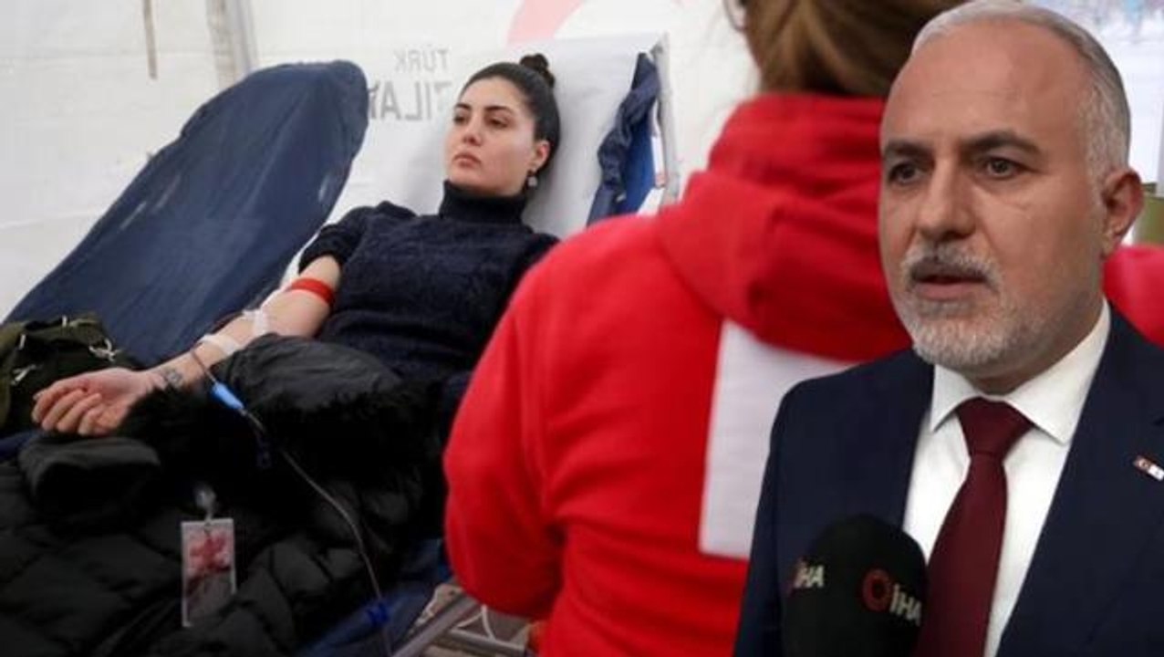 Çadırdan sonra şimdi de "Kan satılıyor" iddiası! Kızılay Başkanı Kerem Kınık'tan açıklama geldi