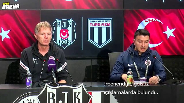 Alfons Groenendijk: Bu kadroyla maksimum vereceğimiz buydu