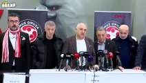 TFF Başkanı Büyükekşi ve kulüp başkanları Beşiktaşta ’Omuz Omuza’