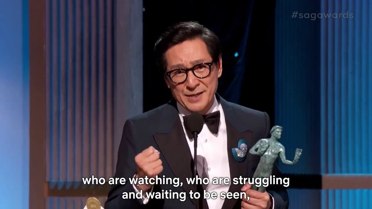 Ke Huy Quan- Award Acceptance Speech - 29th Annual SAG Awards